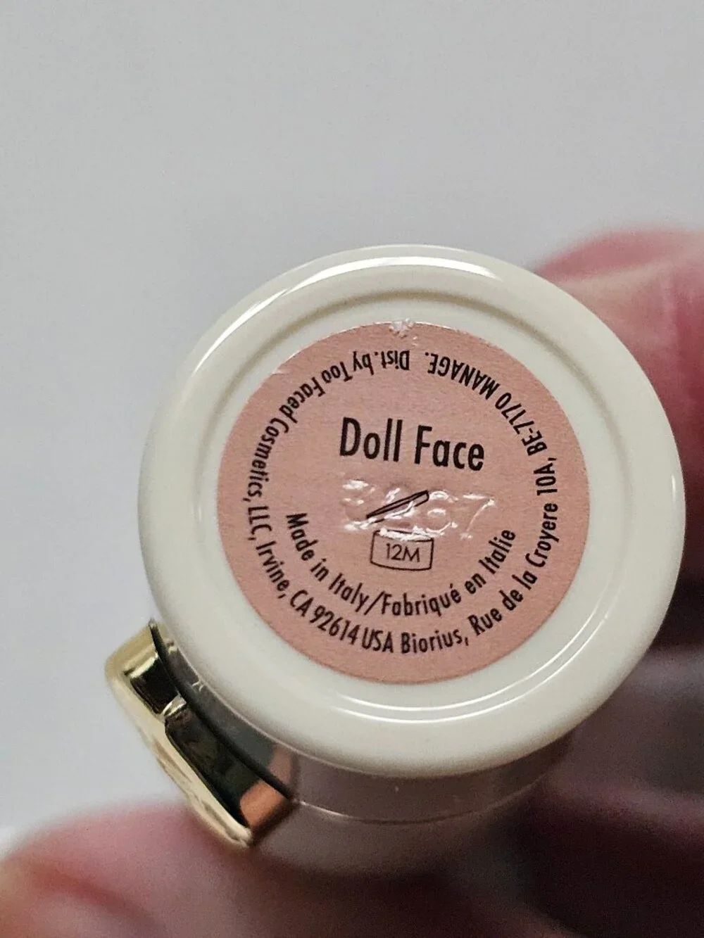 Too Faced DOLL FACE Peach Kiss Lipstick (0.14 oz.)
